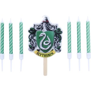 Set de 7 velas Harry Potter - Slytherin