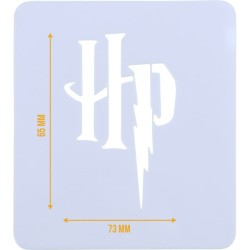 Plantilla para tarta Harry Potter - Logo HP. n2
