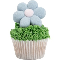 12 dulces de malvavisco - Flores en tonos pastel. n�8