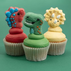 12 dulces de malvavisco - Dinosaurios. n�4