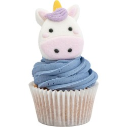 12 dulces de malvavisco - Unicornio m�gico. n�2