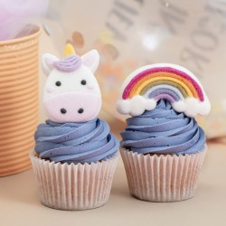 12 dulces de malvavisco - Unicornio m�gico. n�4