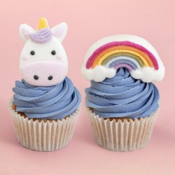 12 dulces de malvavisco - Unicornio m�gico. n�6