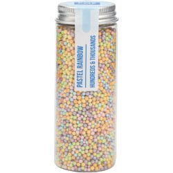 Chispas de colores pastel arco�ris - 86 g. n�4