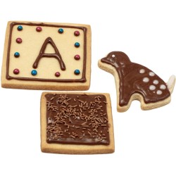 Glaseado para galletas - Chocolate negro 120 g. n°1