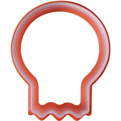 Cortador de galletas de Halloween - Calavera. n°1