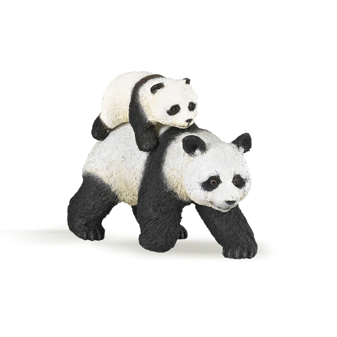 Figura Panda y su bebé 