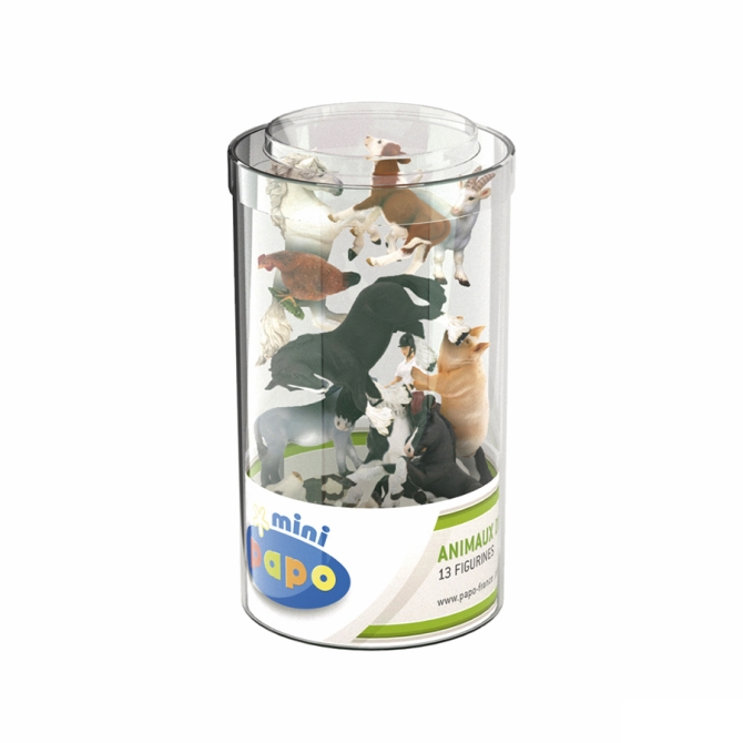 13 minifiguras de granja 