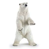 Figura de oso polar de pie