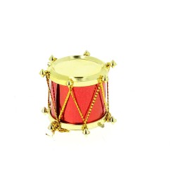 13 Mini Decoraciones para colgar Navideos Rojos (2, 5 cm). n2