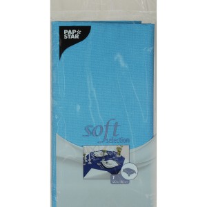 Mantel Soft Selection (180 cm) Azul Turquesa