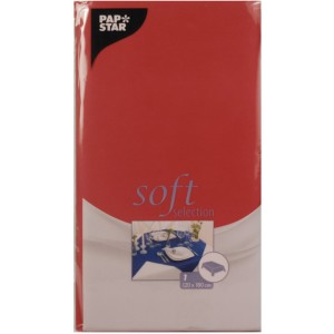 Mantel Soft Selection (180 cm) Rojo