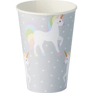 10 vasos Tiernas de Unicornio