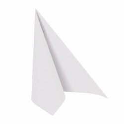 20 Servilletas "Royal Collection" - Blanco. n1