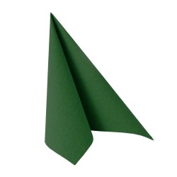 20 servilletas "Royal Collection" - Verde oscuro. n1