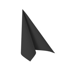 20 Servilletas "Royal Collection" - Negro. n1