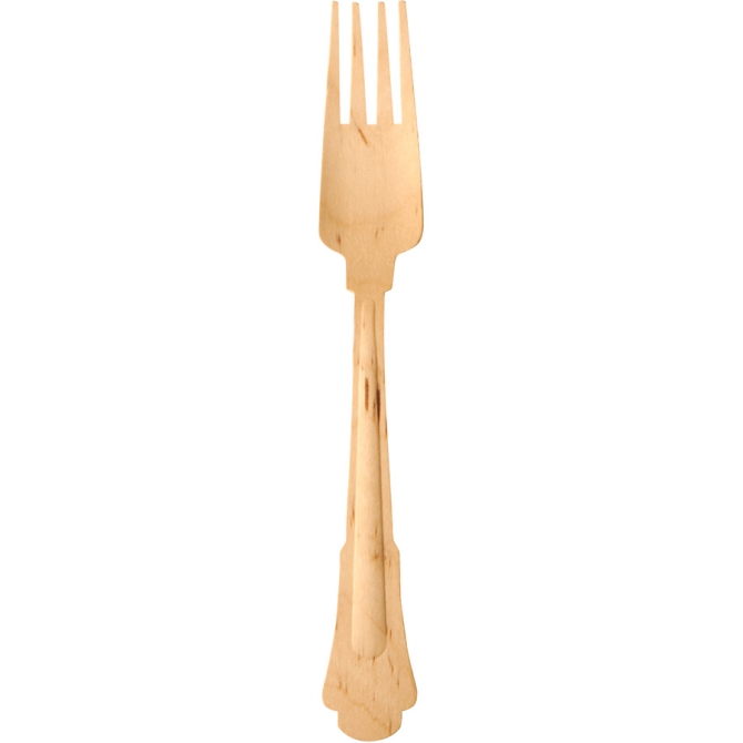 10 Tenedores de Madera Vintage - Orgnicos 