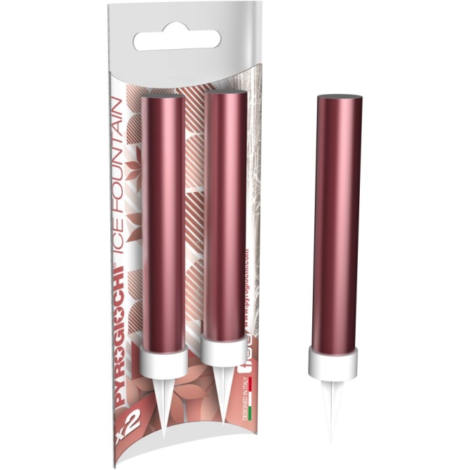 2 Fuentes Luminosas Oro Rosa 