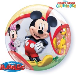 Globo plano burbuja Mickey y amigos. n°1
