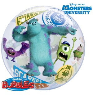 Globo Bubble plana Monsters Academy