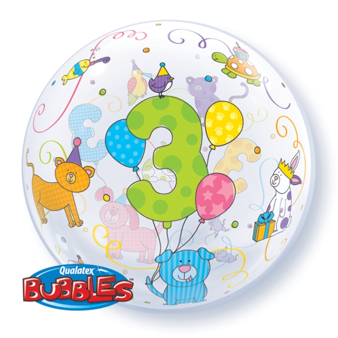 Globo Bubble Plano 3 Aos 