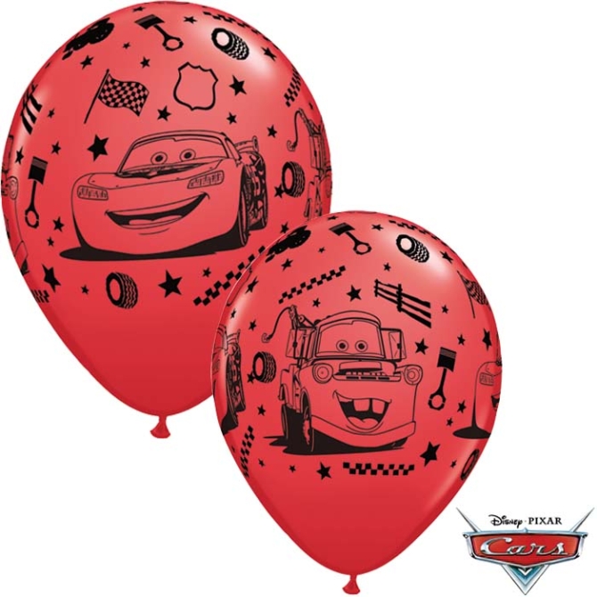 6 Globos Coches 