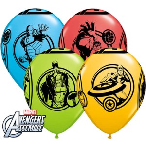 25 globos de los Vengadores