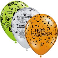 25 tros de globos de Halloween