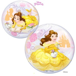 Globo Bubble Plano Disney Princesa Bella