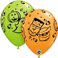 25 globos de monstruos de Halloween