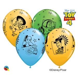 6 globos Toy Story 4