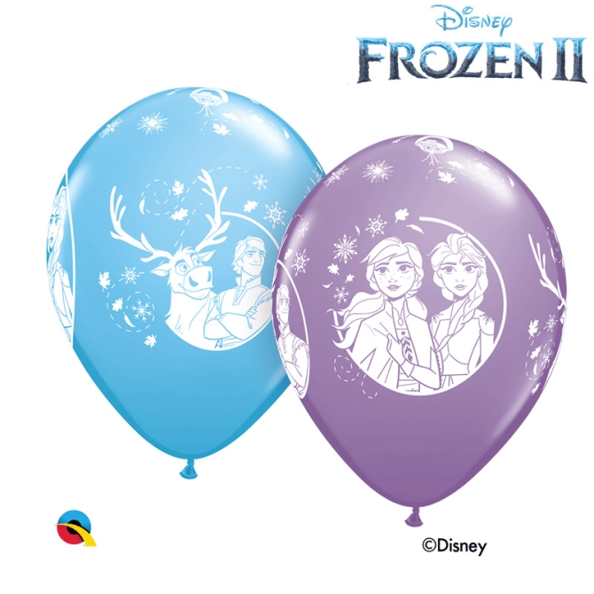 6 Globos - Frozen 2 