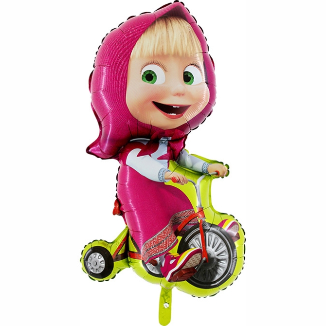 Pelota Masha Bicicleta Gigante - 99cm 