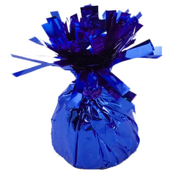 Peso del globo azul real 