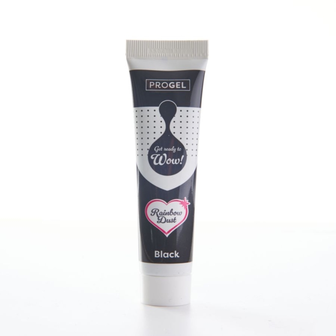 Tubo de color negro Progel