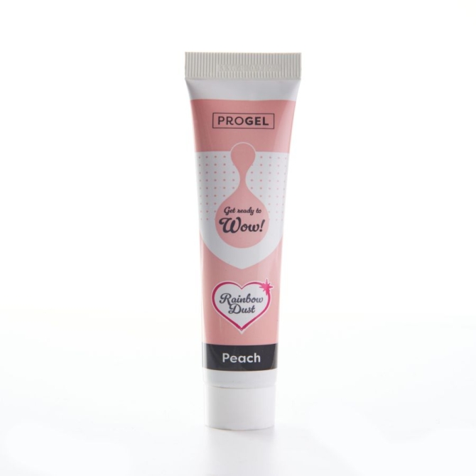 Tubo de color rosa melocotón Progel
