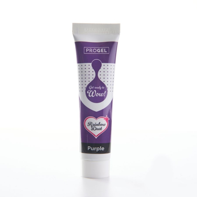 Tubo de color violeta Progel 