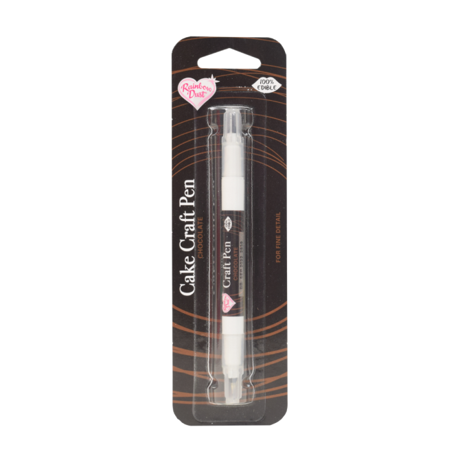 Marcador comestible chocolate doble punta 