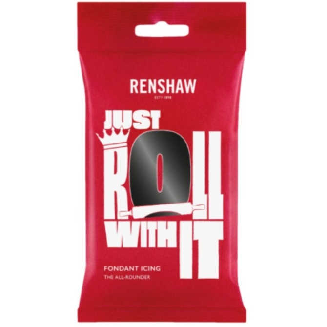 Pasta de azcar oscura Renshaw 250g 