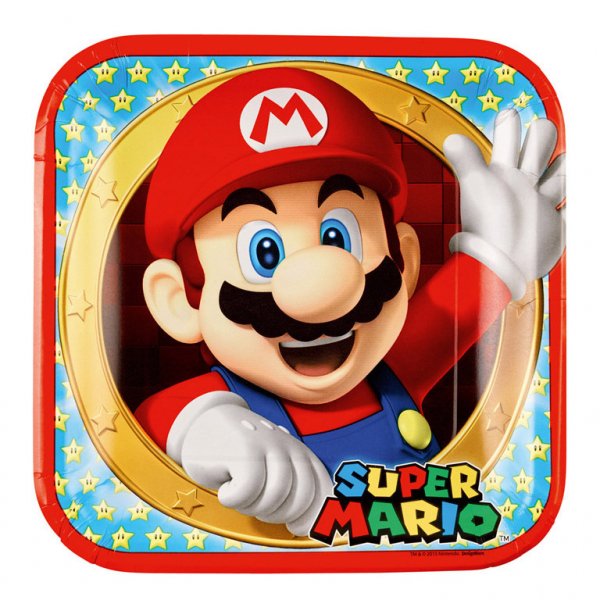 8 platos de fiesta de Mario 