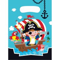 Contiene : 1 x 8 bolsas de regalo de Little Pirate and Friends