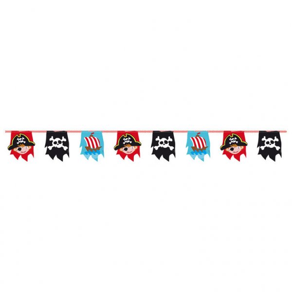 Banderines Pirata y sus amigos (4 m) 