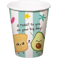 Contiene : 1 x 8 vasos de fiesta Kawaii