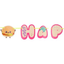 Guirnaldas de letras para fiestas Kawaii. n�1