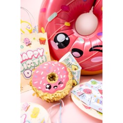 2 mini piñatas de tirar, donas y helados, fiesta Kawaii. n°5