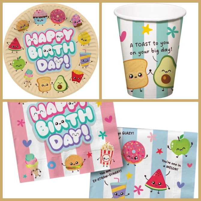 Caja de fiesta Kawaii 
