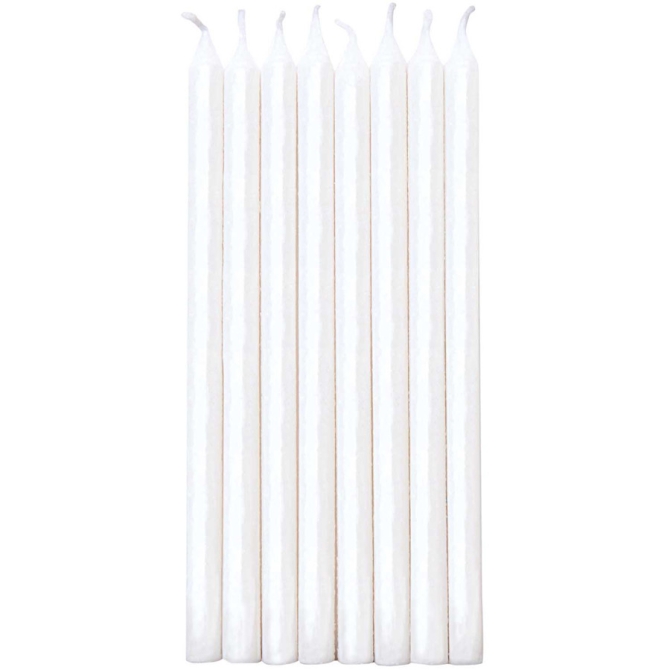 16 velas Elegance (12 cm) - Blanco 