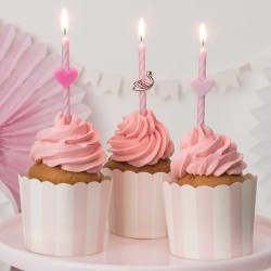 3 Velas Cisne Corazones. n°1