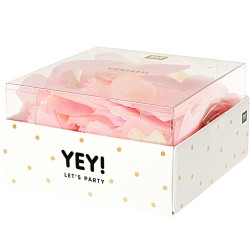 Mezcla de confeti - Flores de cerezo (rosa / salmón / iridiscente). n°1