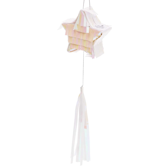Piñata Mini Estrella - Iridiscente 